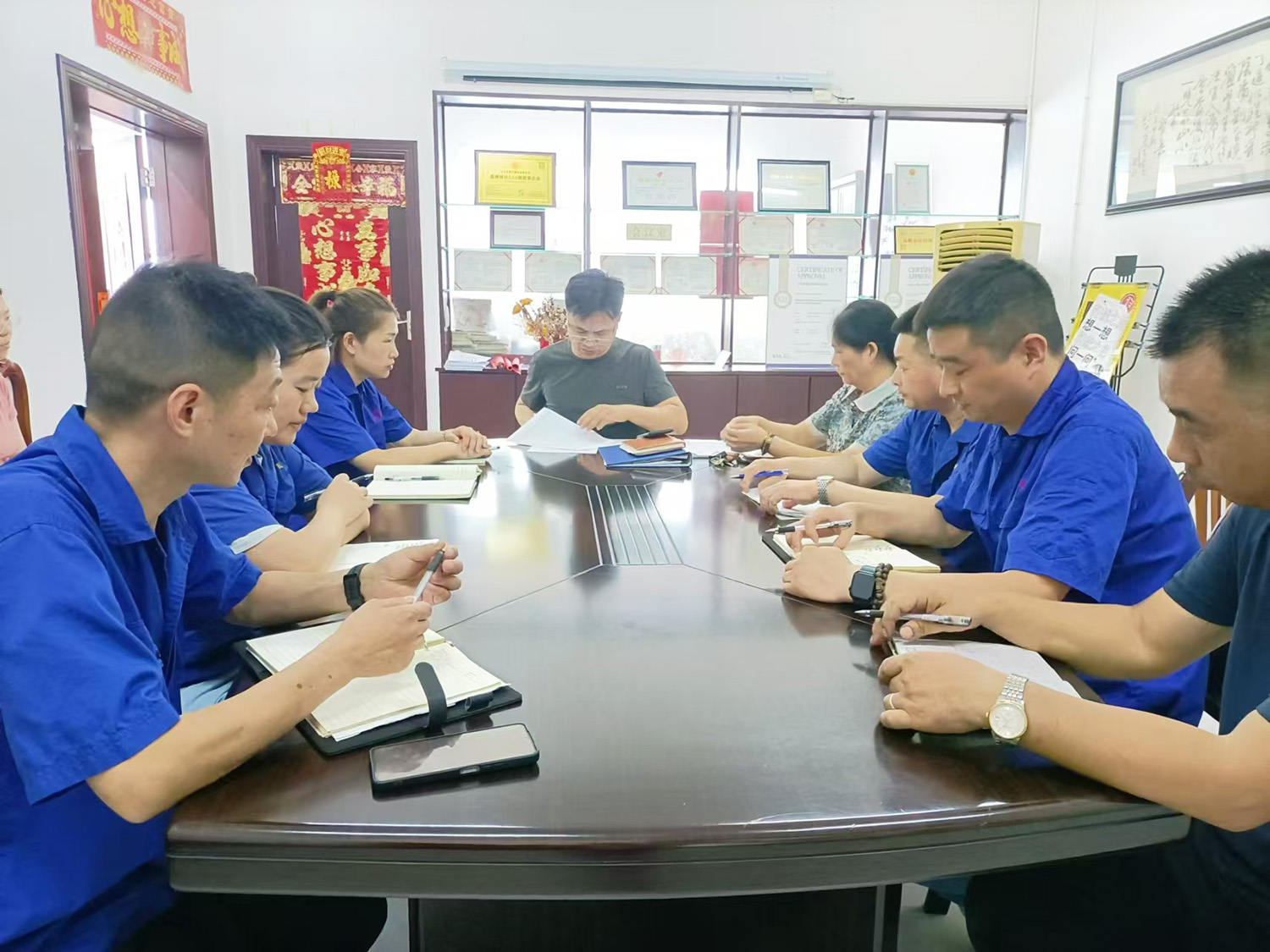 Dafeng Mingyue Bearing Bush Co. Ltd. Holds Its 7th Monthly Work Meeting of 2025