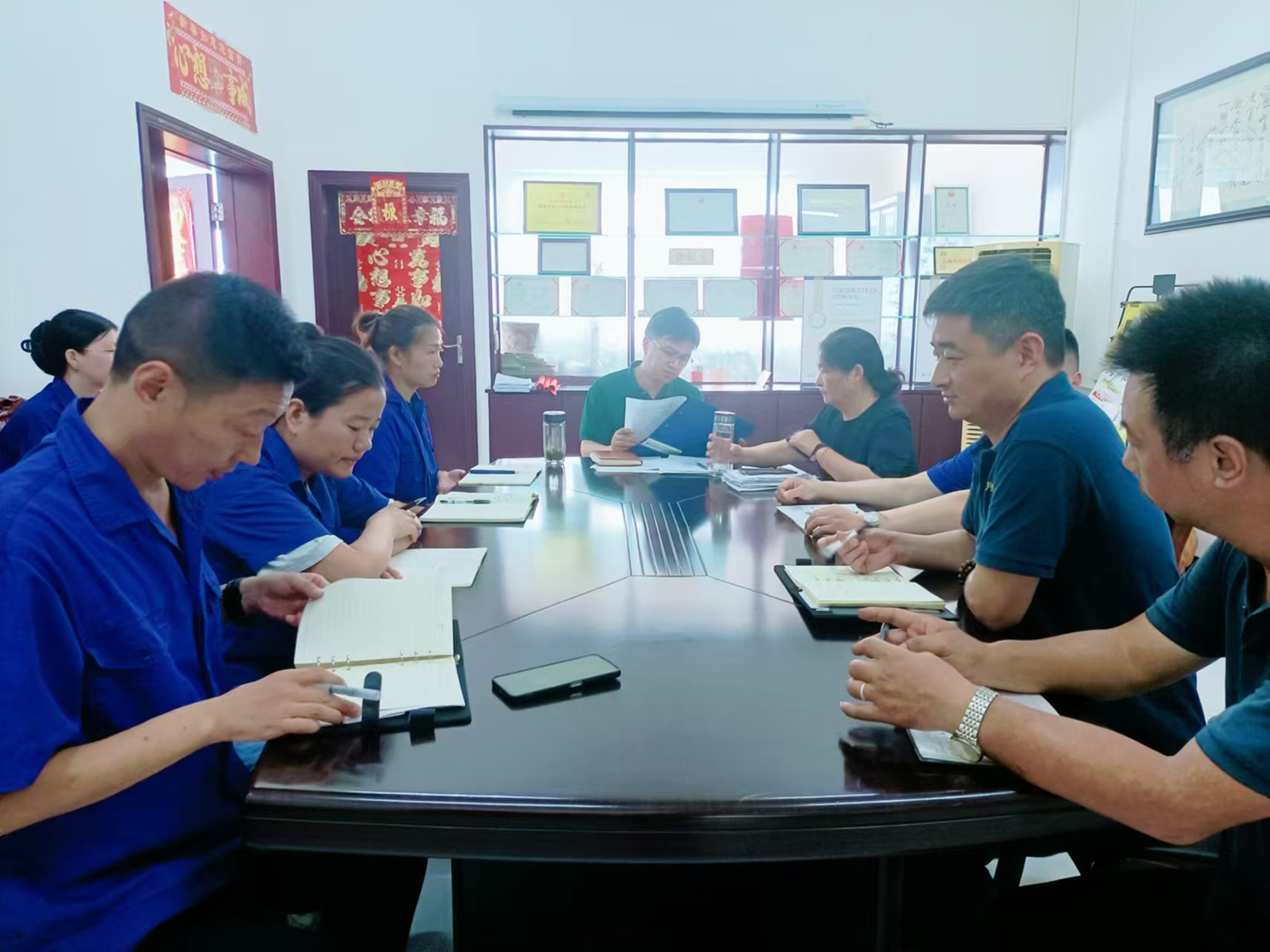 Dafeng Mingyue Bearing Bush Co., Ltd. Holds Its 8th Monthly Meeting in 2025